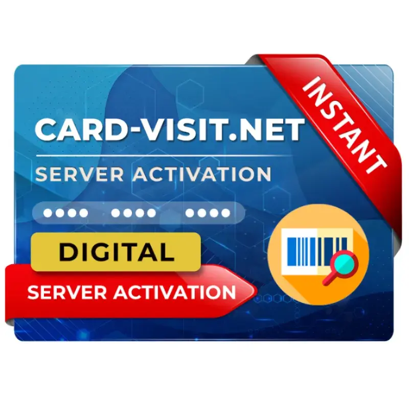 Card-Visit.Net License 1 Year Active/Renew	