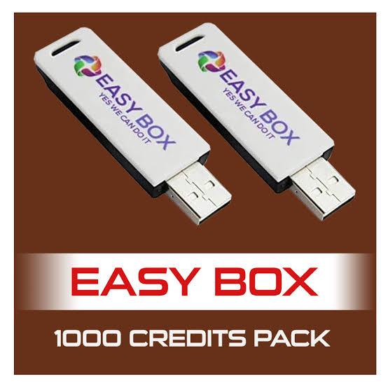 EASY BOX CREDITS PACK 1000