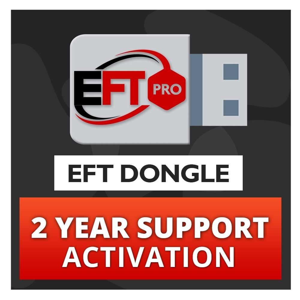 EFT Dongle 2 Year Support Activation