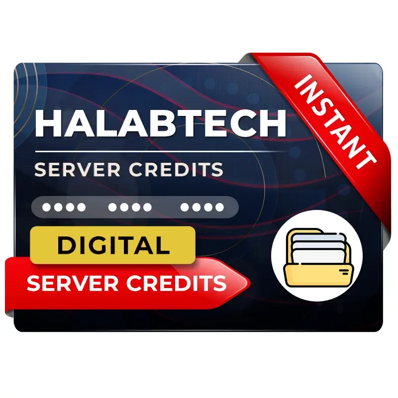 HalabTech Credits Any Quantity (Instant - 24x7 API)