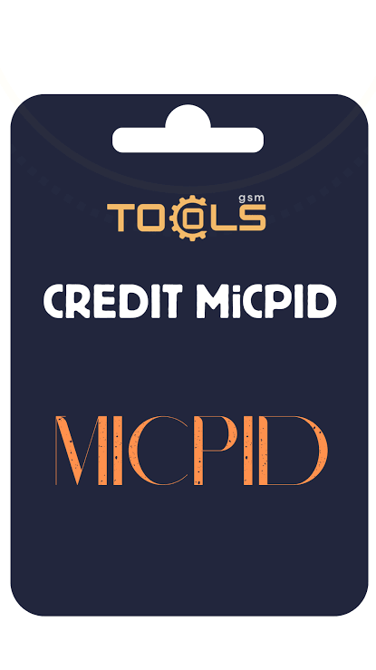 MiCPID Tool Credits for Existing User ( t.me/micpidtool ) - No need RSA, No need Ressitor, No need Bootloader Unlock [ No Refund for Any Reason ]