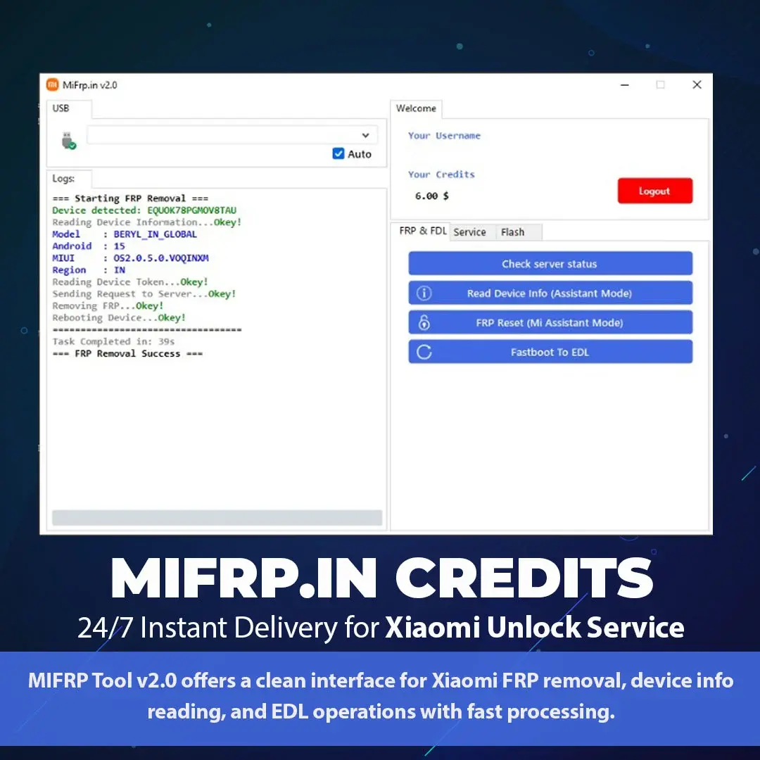 MIFrp.in Credits - 24/7 Instant Delivery♦️